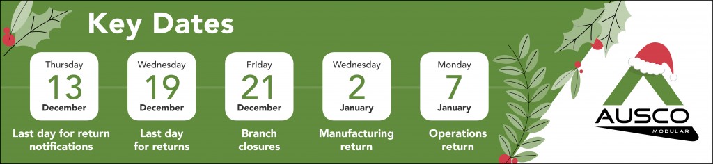 Christmas Closures
