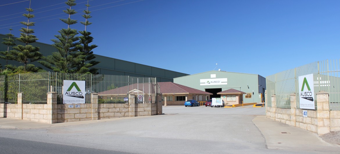 Exterior of Ausco Manufacturing Facility in Perth