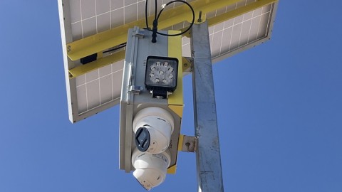 Hire site security cameras with Ausco Modular