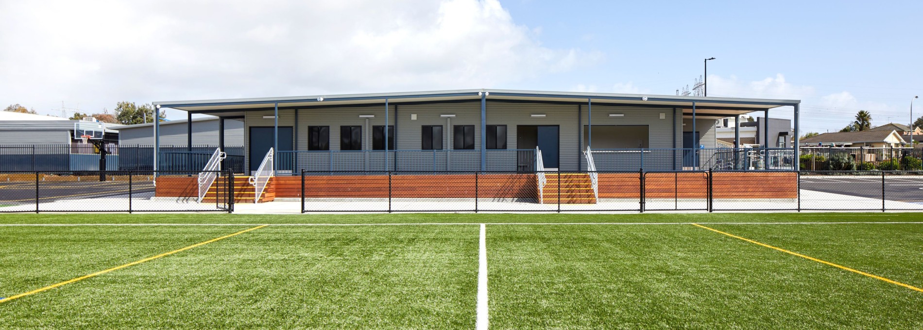 Exterior of Sports Club